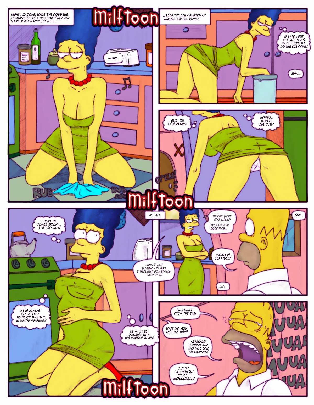 SureFap xxx porno The Simpsons - [MilfToon] - Ban from the bar xxx porno