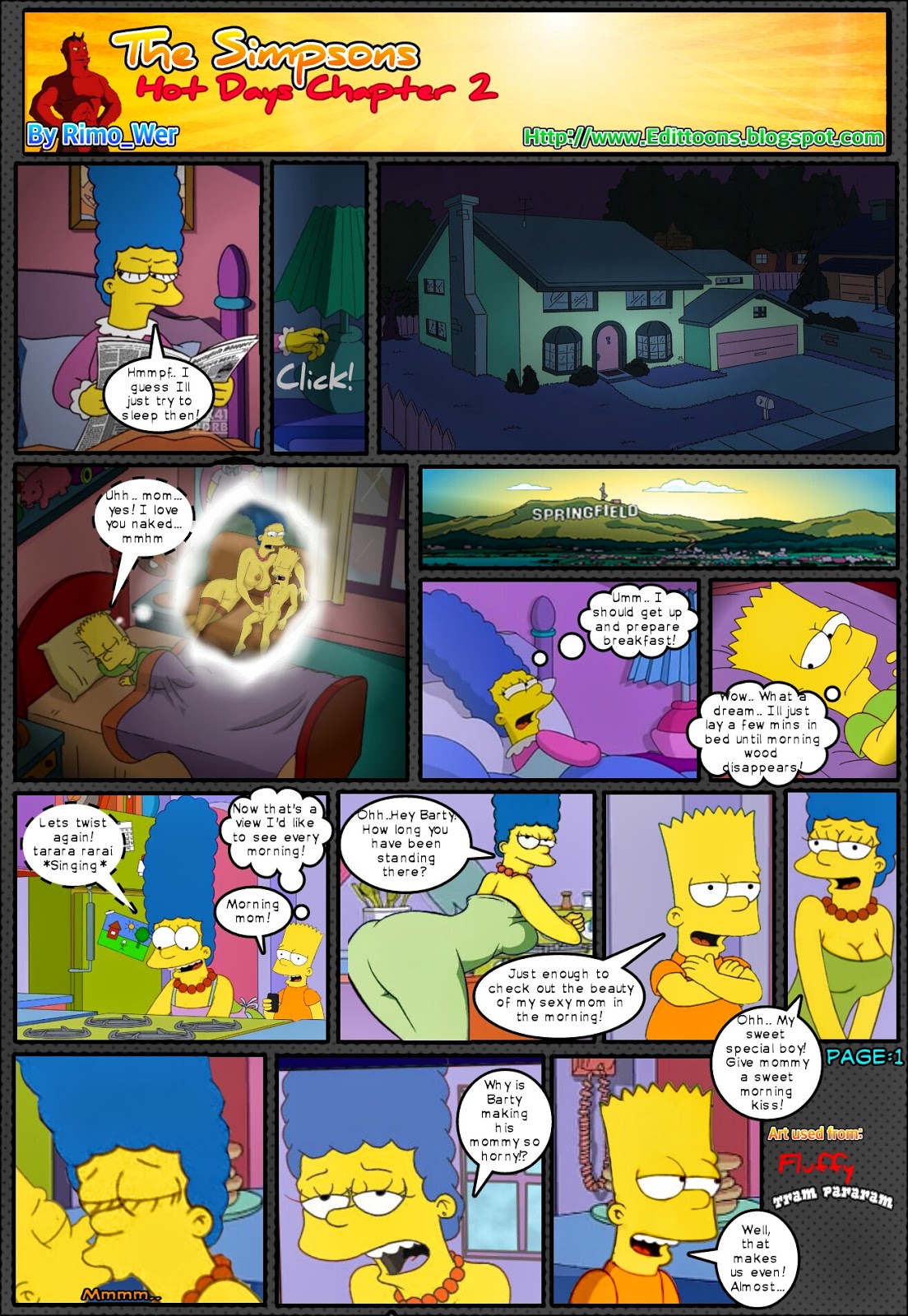 SureFap xxx porno The Simpsons - Hot Days.2 (Unfinished) xxx porno