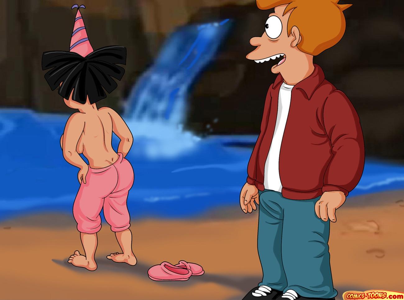 SureFap xxx porno Futurama - Fry And Zapp Brannigan Fucks Amy Womg xxx porno