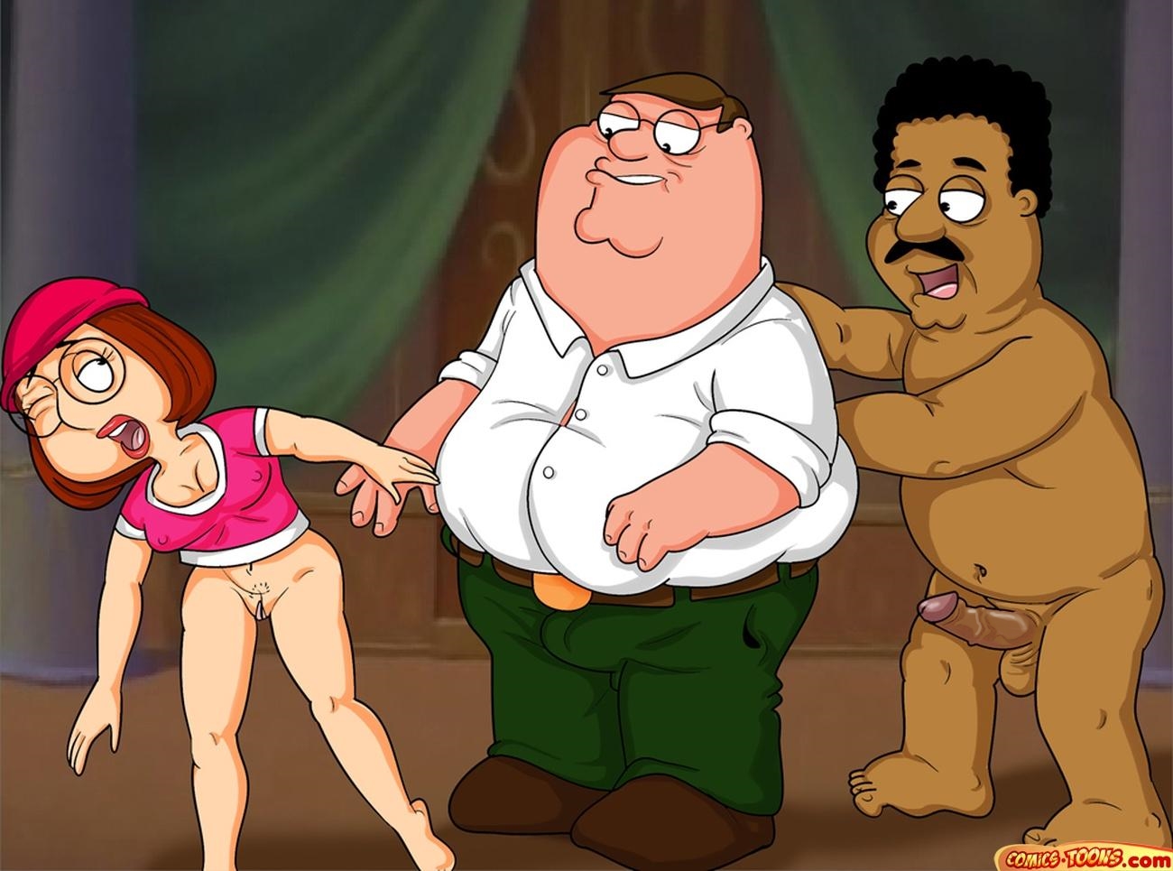 SureFap xxx porno Family Guy - [CartoonValley] - Piter And Cleveland Brown Fucks Meg xxx porno