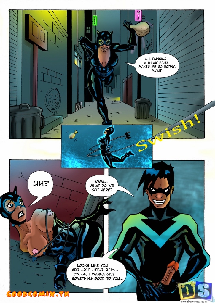 SureFap xxx porno Justice League - [Drawn-Sex] - Nightwing and Catwoman