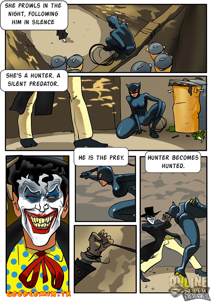 SureFap xxx porno Batman - [Online SuperHeroes] - Catwoman Joker And Batman