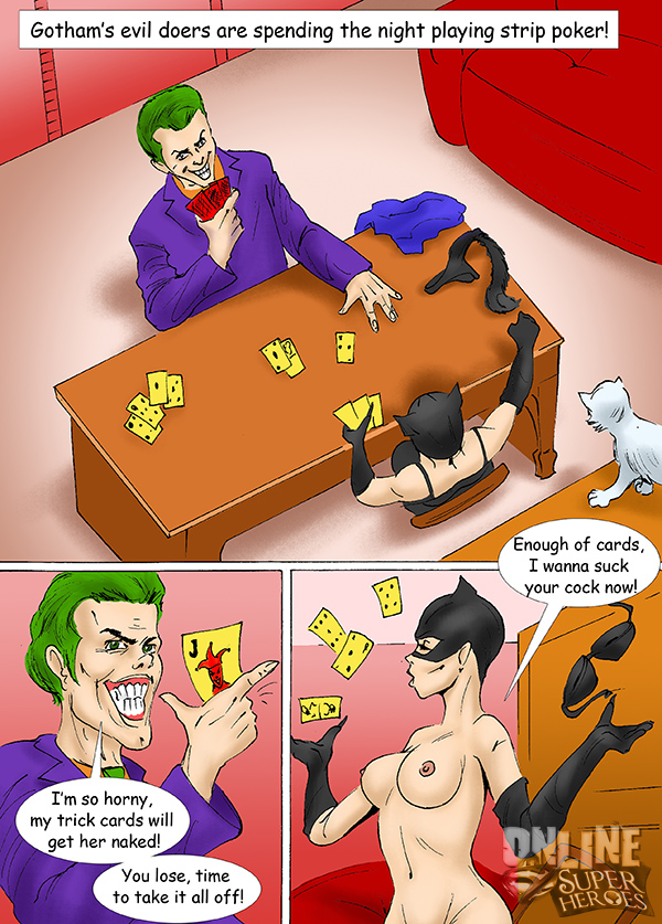 SureFap xxx porno Batman - [Online SuperHeroes] - Catwoman And Joker Comic