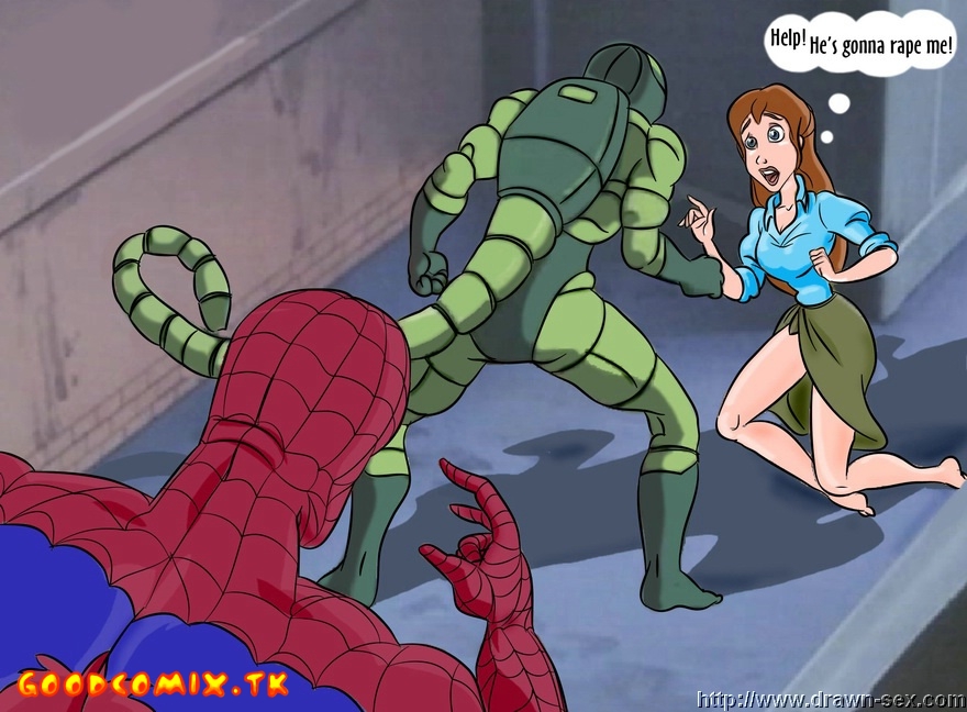 SureFap xxx porno Spider-Man - [Drawn-Sex] - Spired-Man Rescues Jane