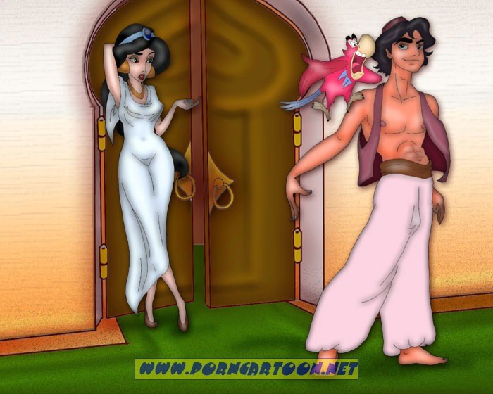 SureFap xxx porno Aladdin - [PornCartoon] - A Seductive Princess Jasmine