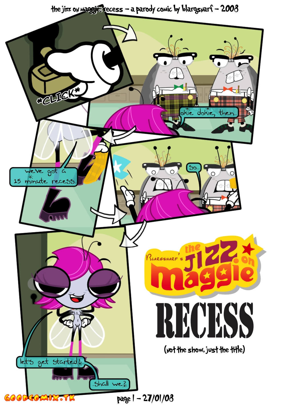 SureFap xxx porno The Buzz On Maggie - [Blargsnarf] - The Jizz on Maggie Recess