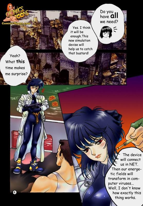 SureFap xxx porno Ghost In The Shell - [Comics-Toons] - Sex in the Shell