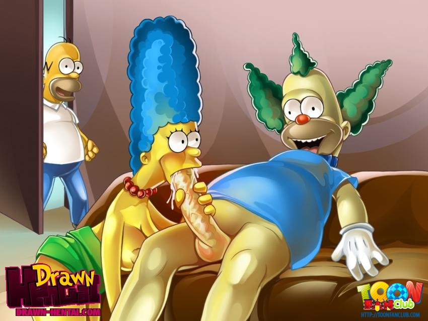 SureFap xxx porno The Simpsons - [Drawn Hentai][ToonFanClub] - Porno Orgy In The House Simpsons (two colors)