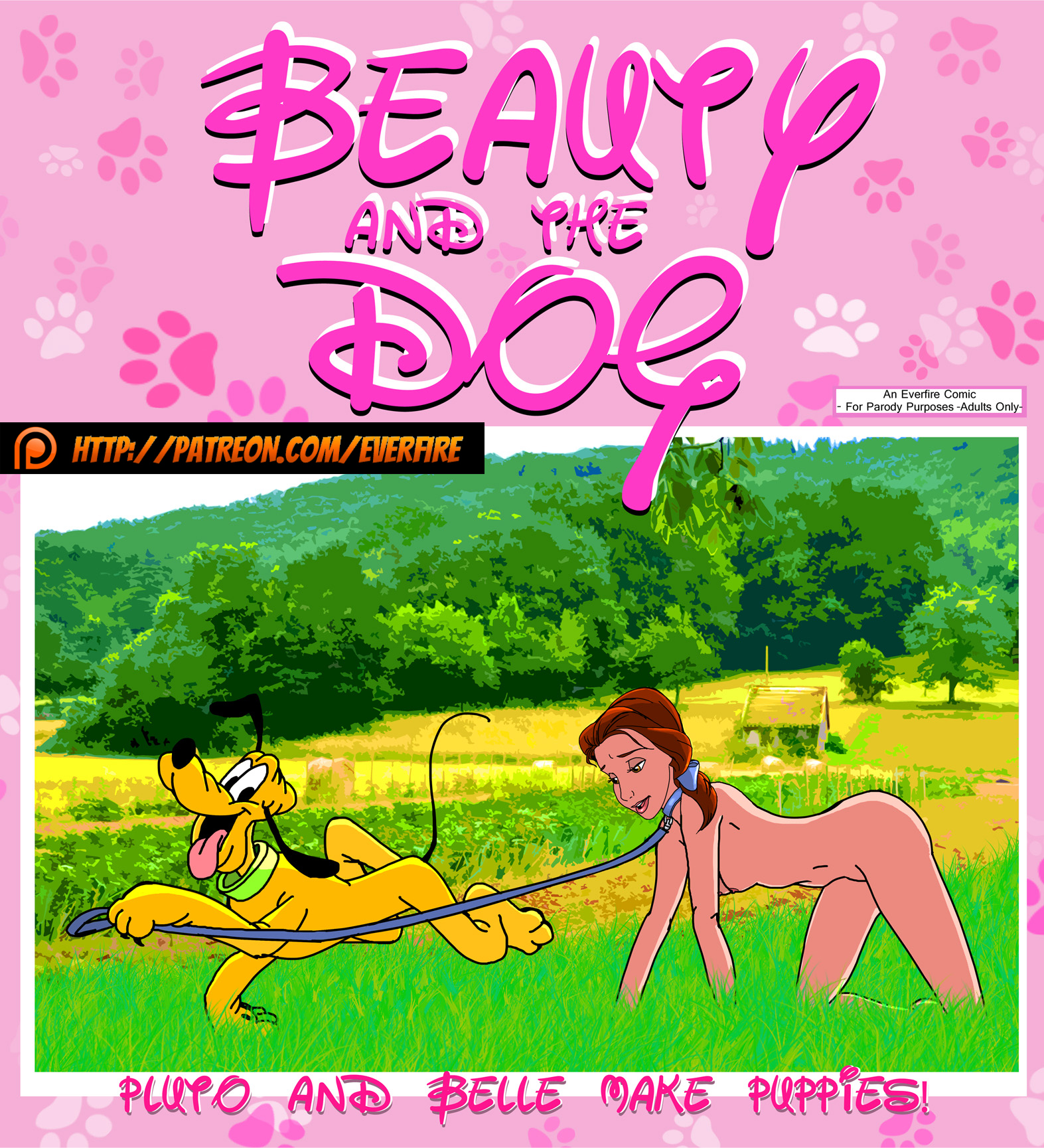SureFap xxx porno Beauty And The Beast - [Everfire] - Beauty And The Dog - Pluto And Belle Make Puppies