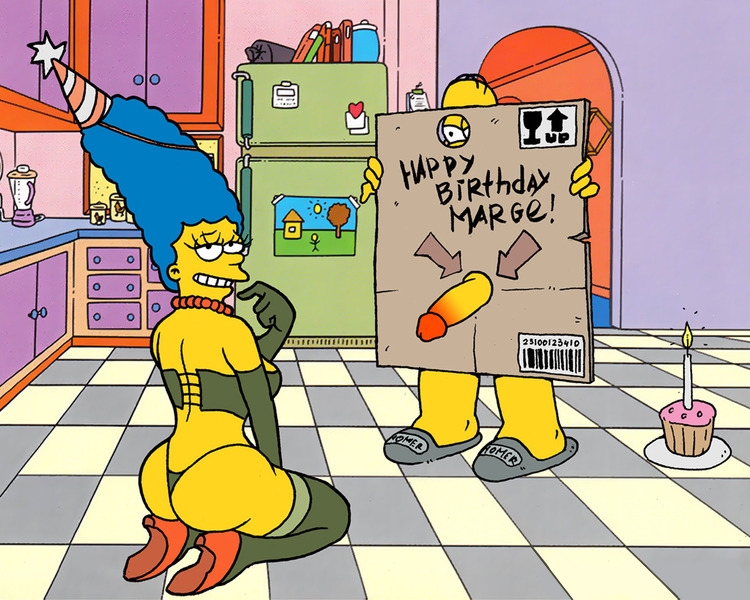 SureFap xxx porno The Simpsons - [CartoonValley][Akabur] - Homer And Marge 3 - Birthday in the Kitchen