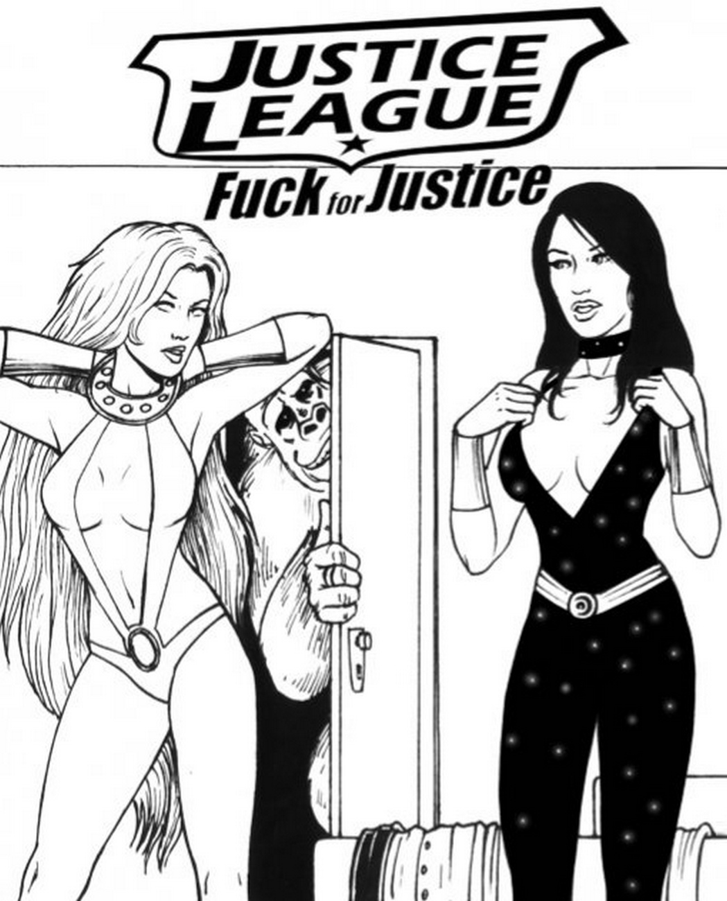 SureFap xxx porno Justice League - [Extro] - Fuck For Justice