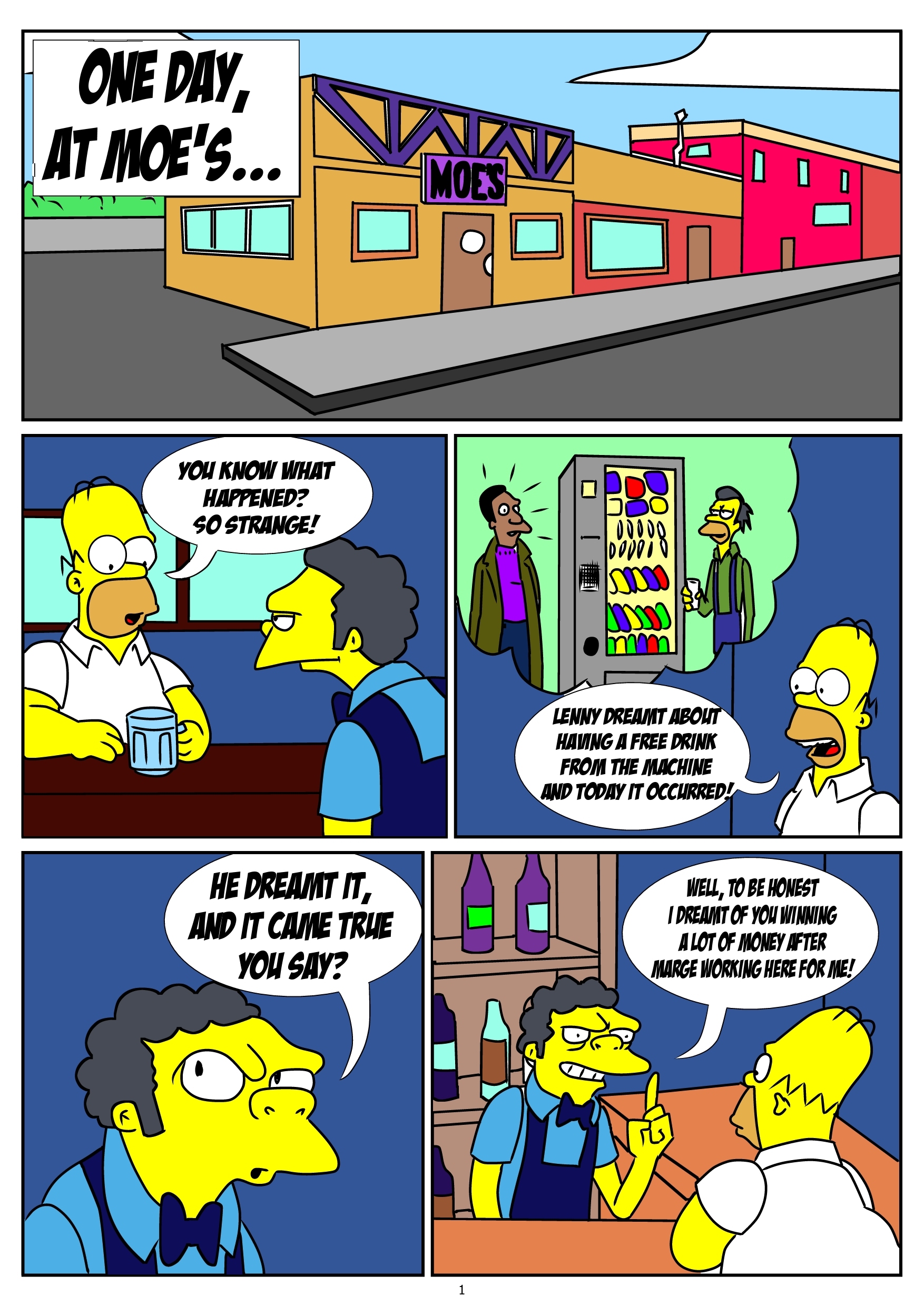 SureFap xxx porno The Simpsons - [Kuroishin] - One Day At Moe's
