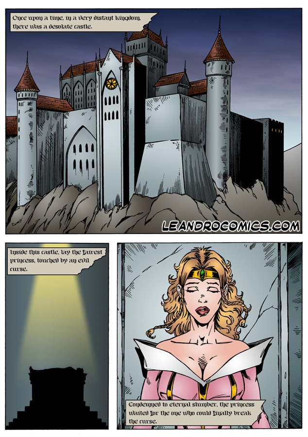 SureFap xxx porno Sleeping Beauty - [Leandro Comics]  - Rescue Blowjob