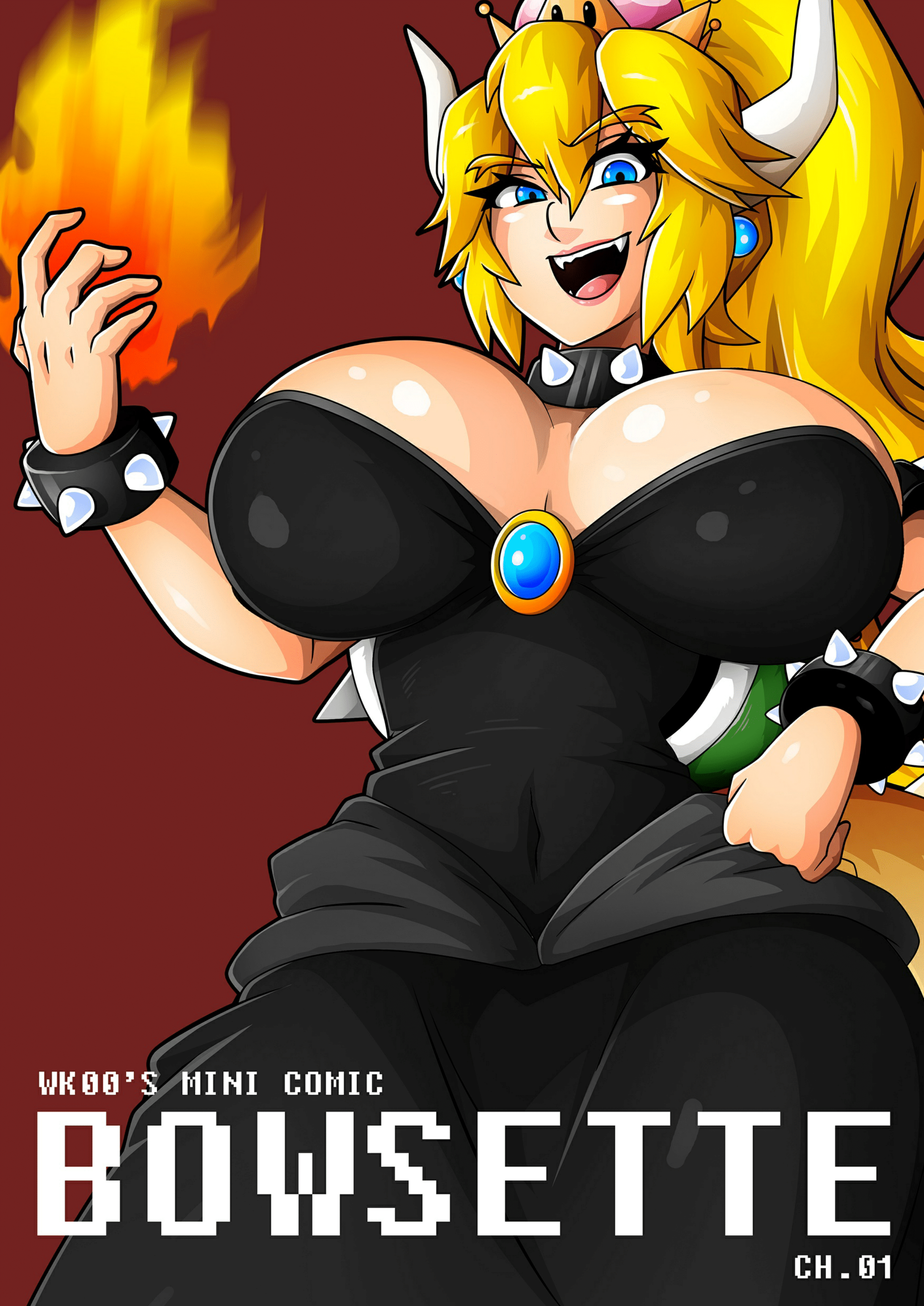 SureFap xxx porno Super Mario Bros - [Witchking00] - Bowsette Mini Comic Ch.01