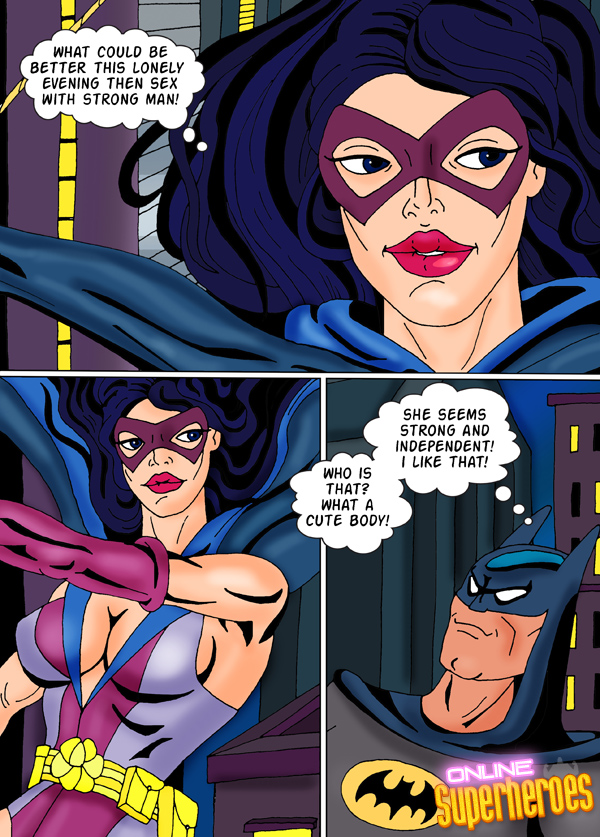 SureFap xxx porno Batman - [Online SuperHeroes][Comics][08] - Hungry Huntress and Horny Batman Meet For Hot Sex