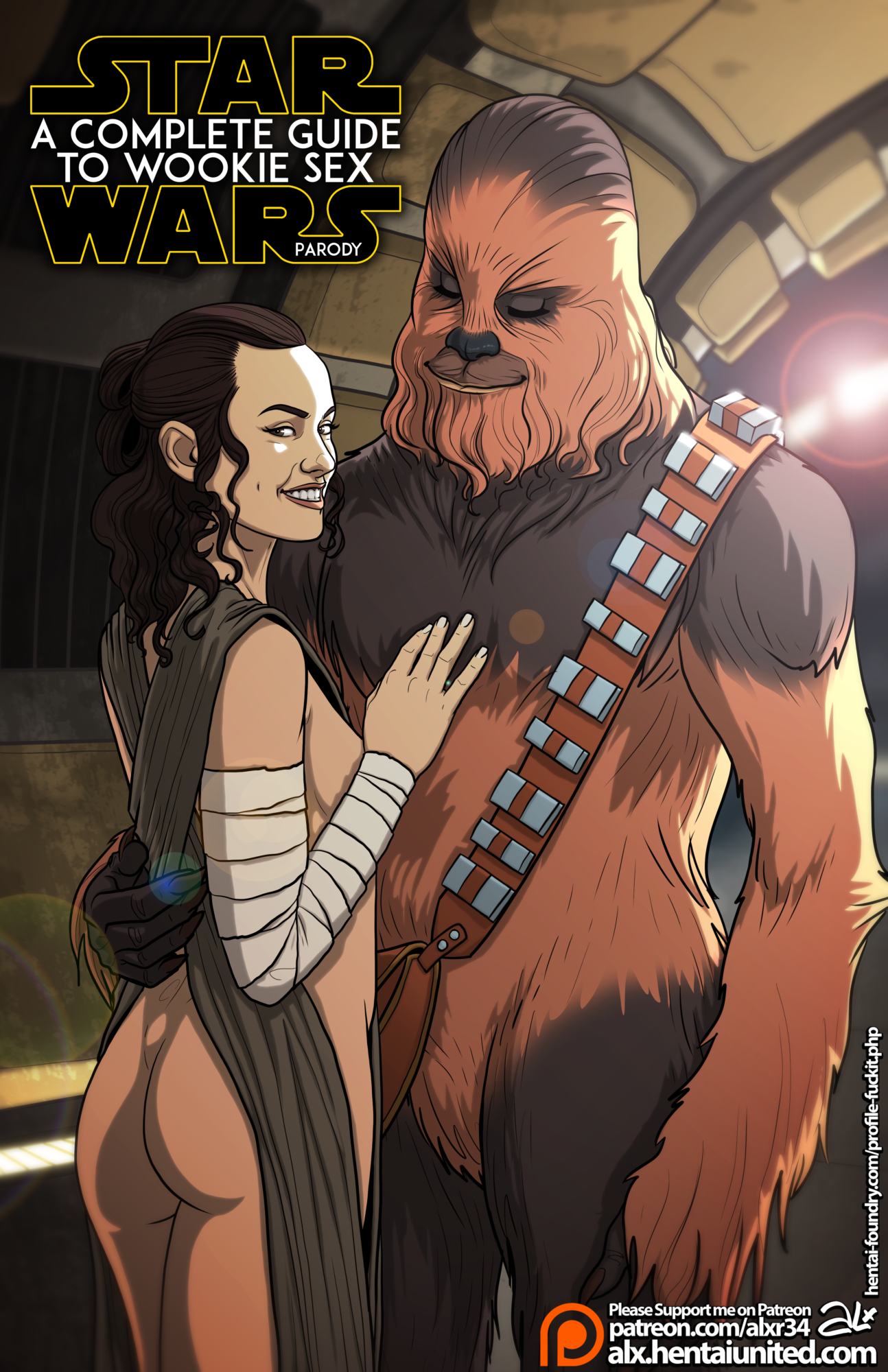 SureFap xxx porno Star Wars - [Fuckit (Alx)] - A Complete Guide to Wookie Sex