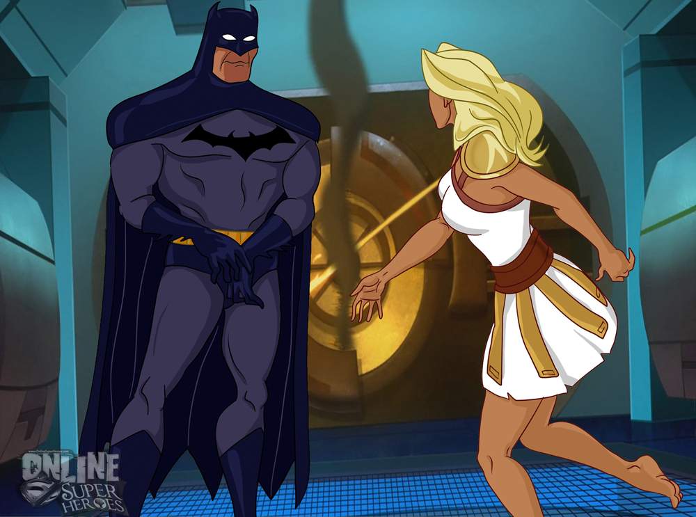 SureFap xxx porno Justice League - [Online SuperHeroes] - Batman Showing Off His Incredible Sexual Prowess!