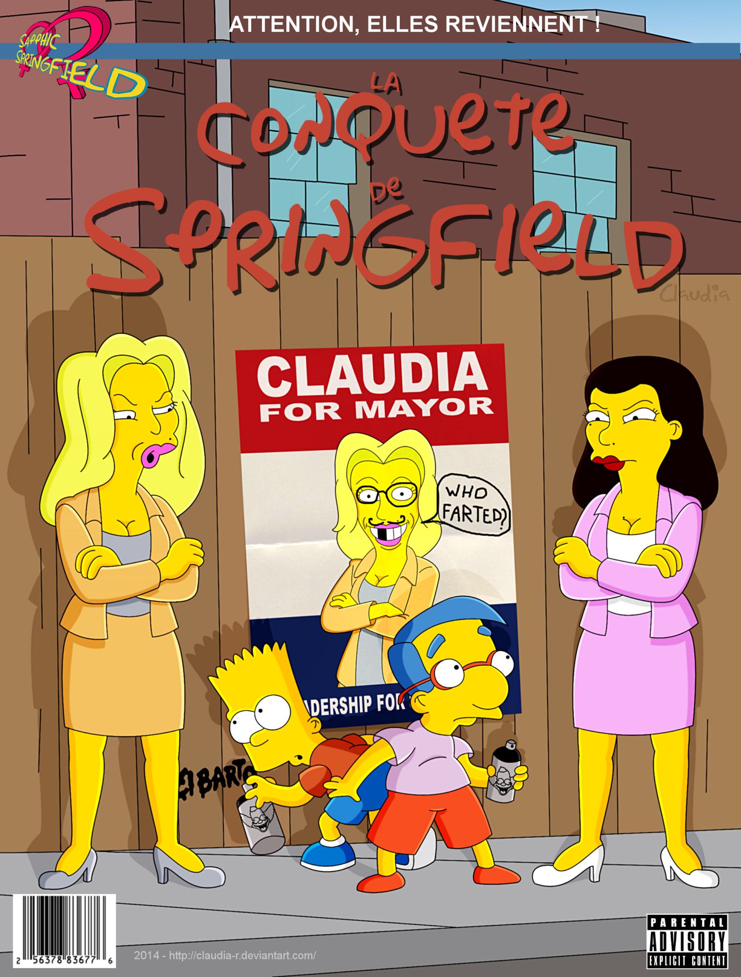 SureFap xxx porno The Simpsons - [Claudia-R(Riviera)] - 2 - Conquest Of Springfield