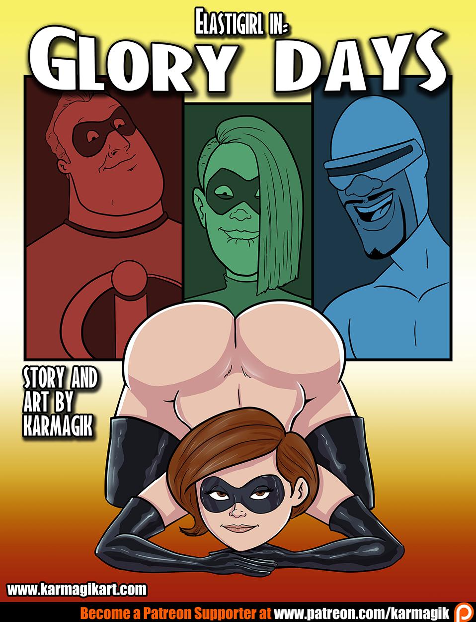 SureFap xxx porno The Incredibles - [Karmagik] - Elastigirl in Glory Days