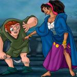 The Hunchback of Notre-Dame - [XL-Toons] - Esmeralda Has a Hot Sexual Encounter With Her Hunchbacked Lover