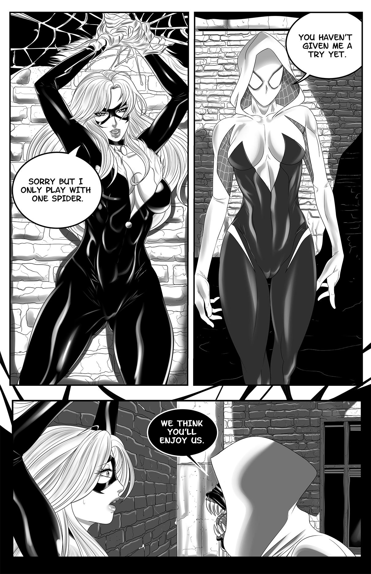 SureFap xxx porno Spider-Man - [Naranjou] - Felicia's Spider-Problem