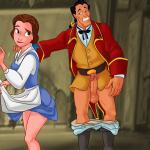 Beauty And The Beast - [XL-Toons] - Gaston in His Human Form Fucking Belle’s Pussy and Ass!