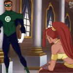 DC Comics - [Online SuperHeroes][Max] - Green Lantern Fucking A Sexy Redhead Goddess Babe!