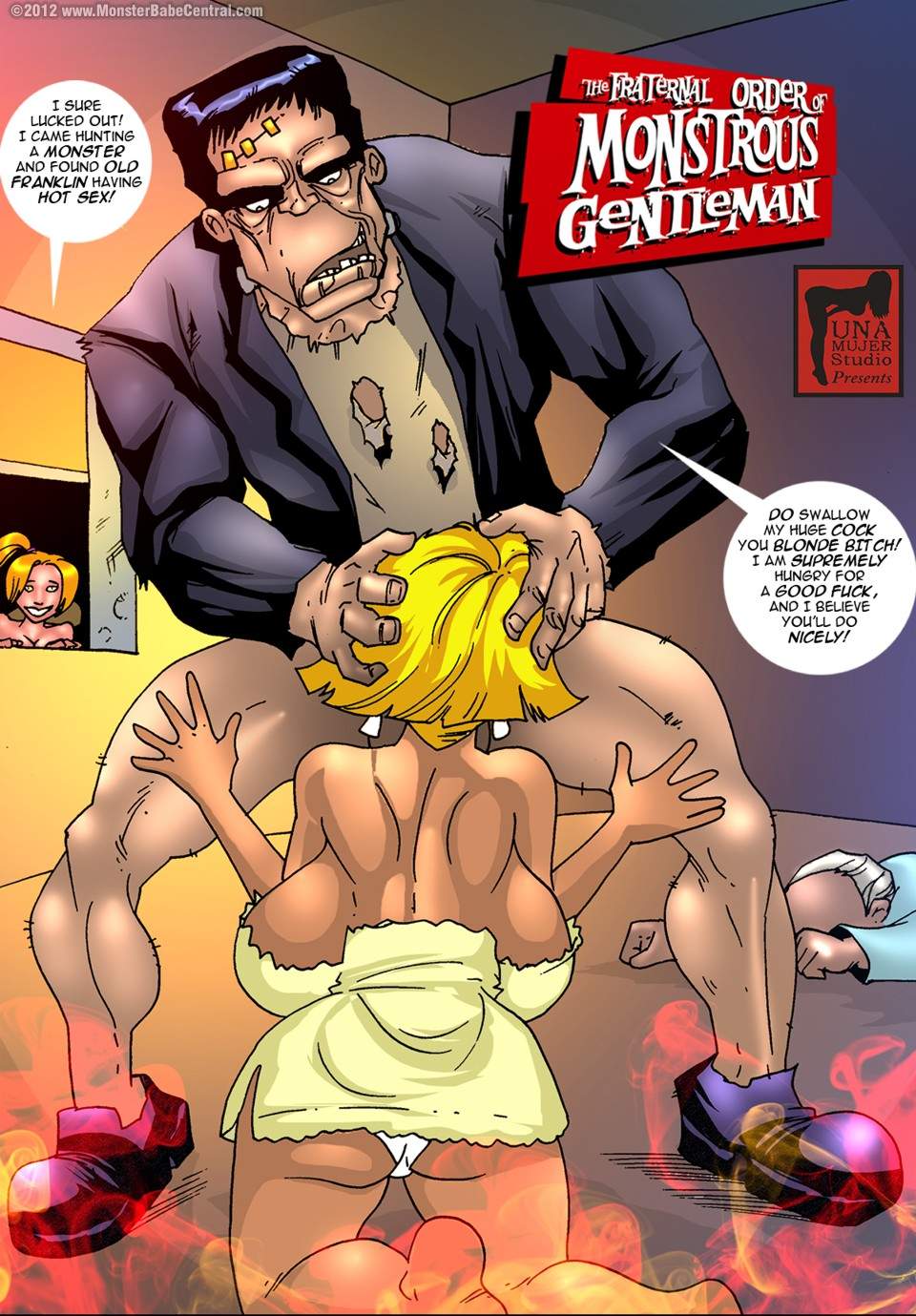 SureFap xxx porno Crossover - [MonsterBabeCentral] - The Fraternal Order of Monstrous Gentlemen! - Issue 13 - Franklin's Attack