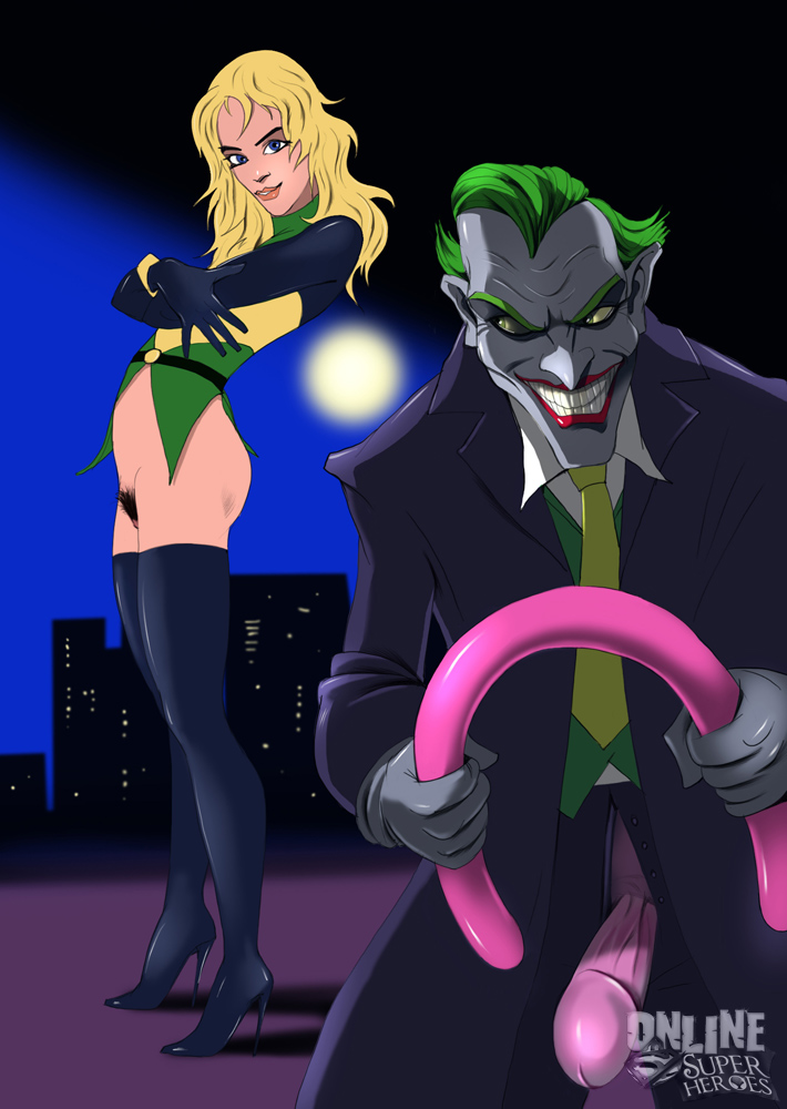 SureFap xxx porno DC Comics - [Online SuperHeroes] - Joker Shows This Babe His Balloon Fetish!