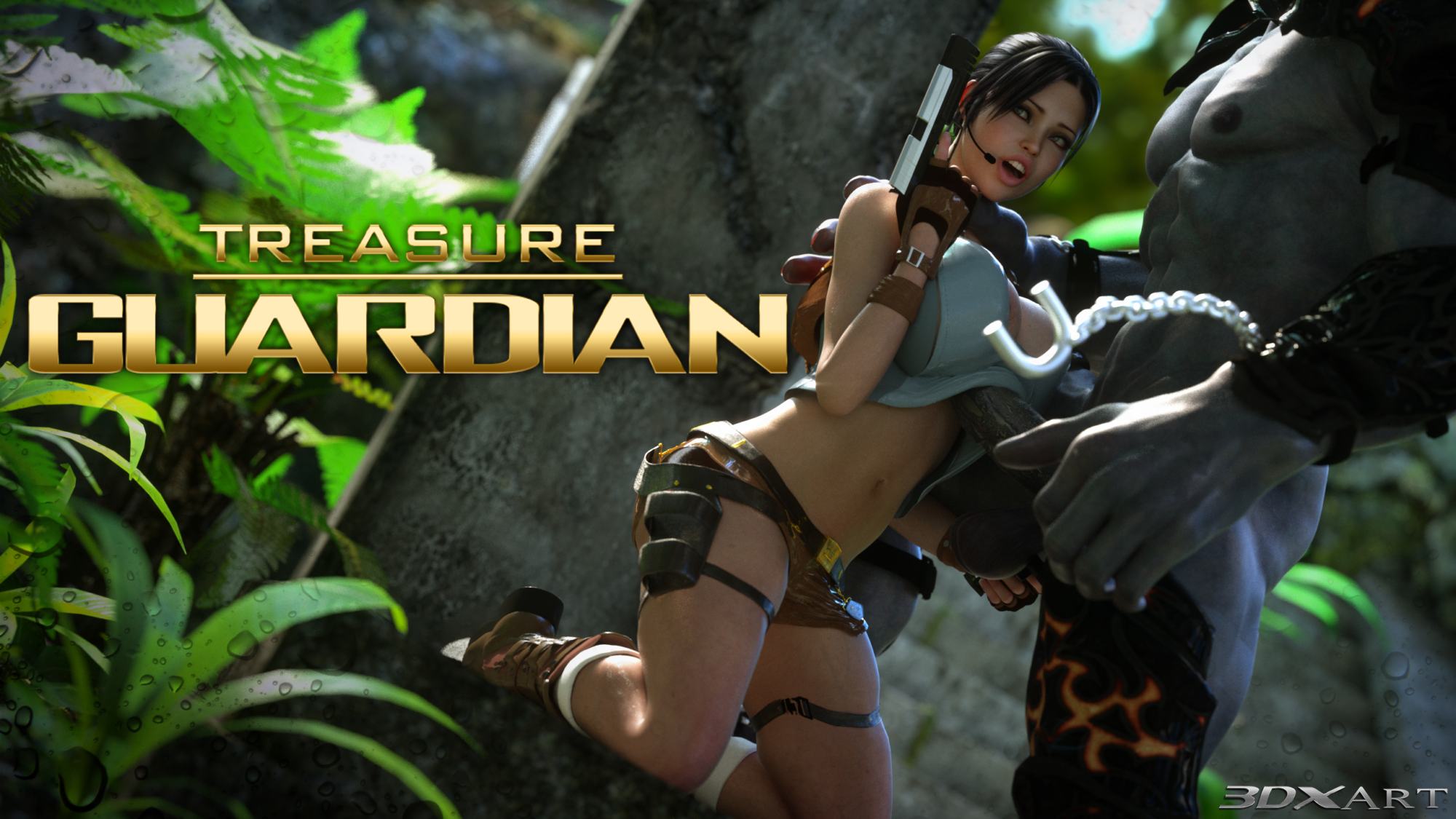 SureFap xxx porno Tomb Raider - [3DXART] - Treasure Guardian