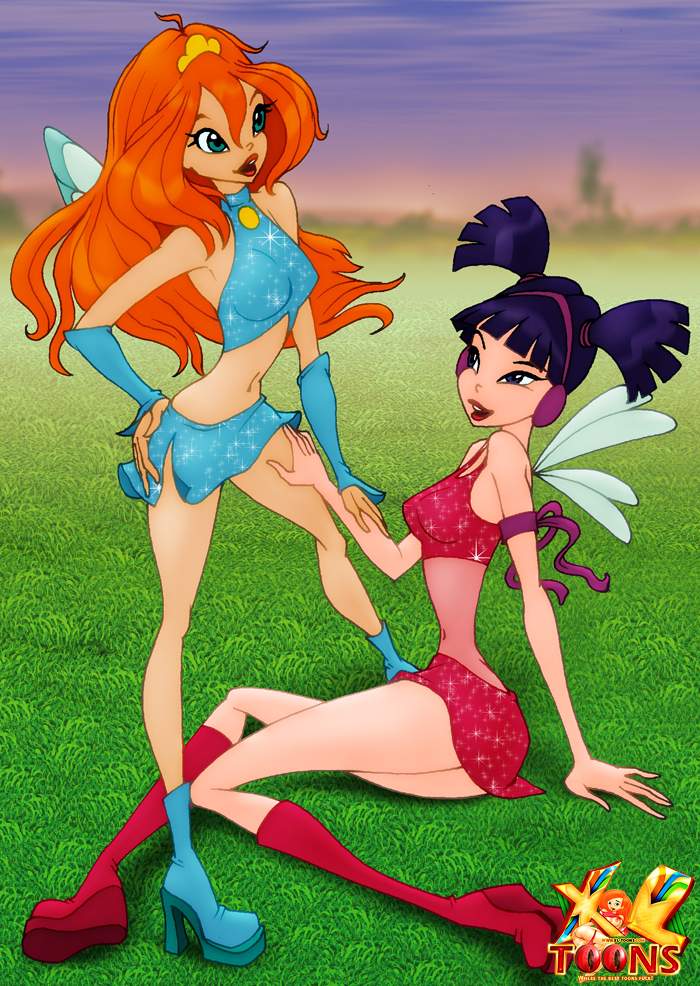 SureFap xxx porno Winx Club - [XL-Toons] - Lesbian Action With Bloom And Musa