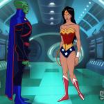 Justice League - [Online SuperHeroes][Max] - Wonder Woman Enjoys An Intense Alien Fuck With The Martian Manhunter!