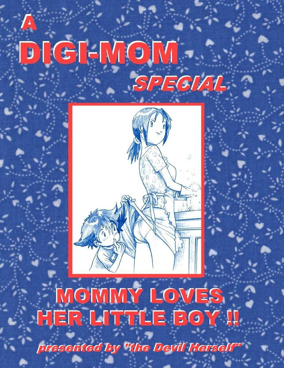 SureFap xxx porno Digimon Adventure - [Pandoras Box (PBX)] - A Digi-Mom SPECIAL - Mommy Loves Her Little Boy !! (Blue & Grey)