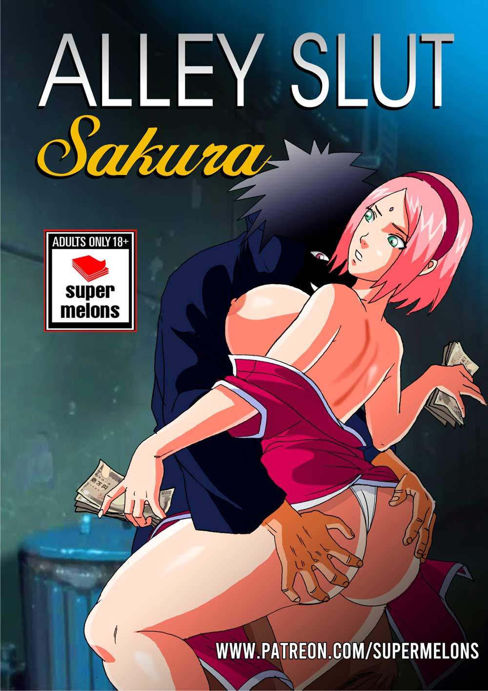 SureFap xxx porno Naruto - [Super Melons] - Alley Slut Sakura