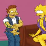 The Simpsons - [XL-Toons] - Lisa Gets Tied Up And Fucked By Snake After Breaking In
