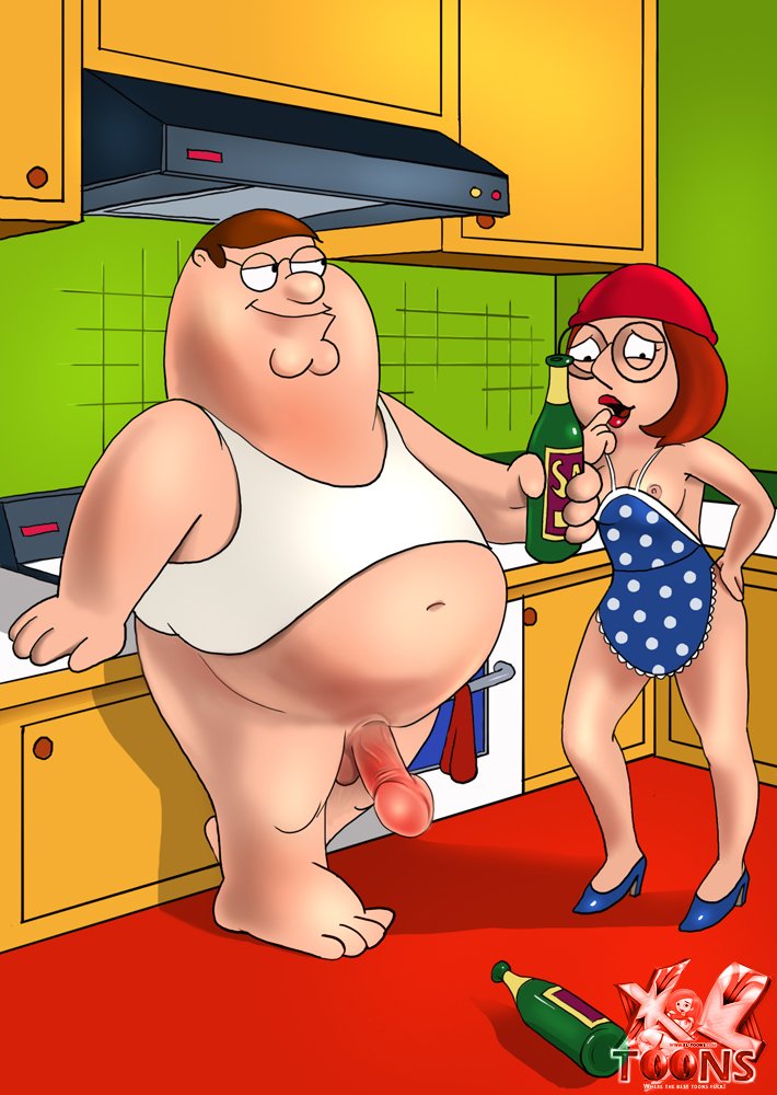 SureFap xxx porno Family Guy - [XL-Toons] - Meg Gets Fucked By Peter In The Kitchen While Lois Is Away!