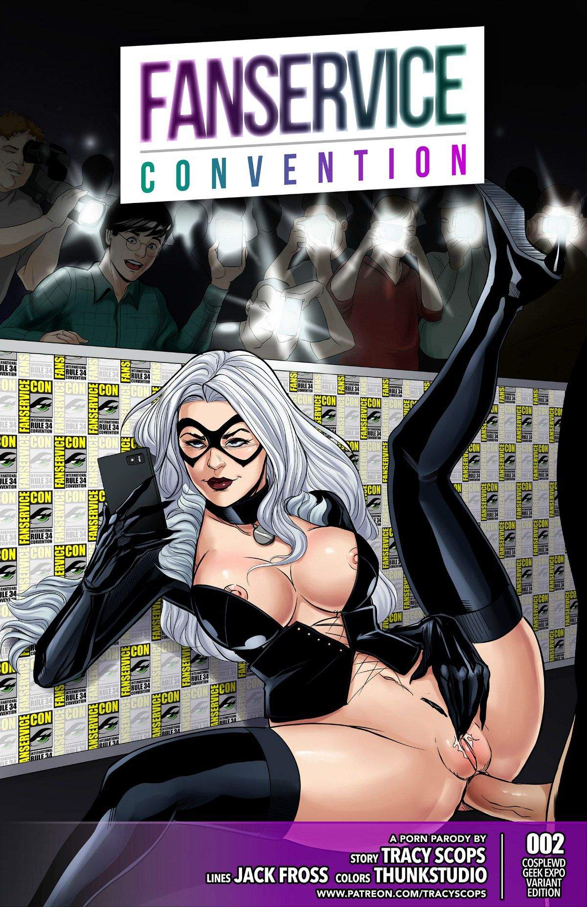 SureFap xxx porno Spider-Man - [Tracy Scops] - Fan-Service Con Part 2 (Fanservice Convention 2)