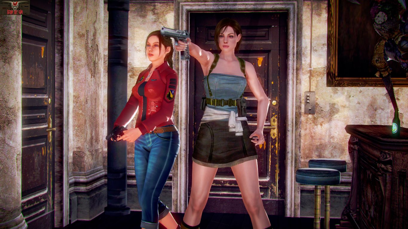 SureFap xxx porno Resident Evil - [IconOfSin] - Jill and Clare's Safe Room