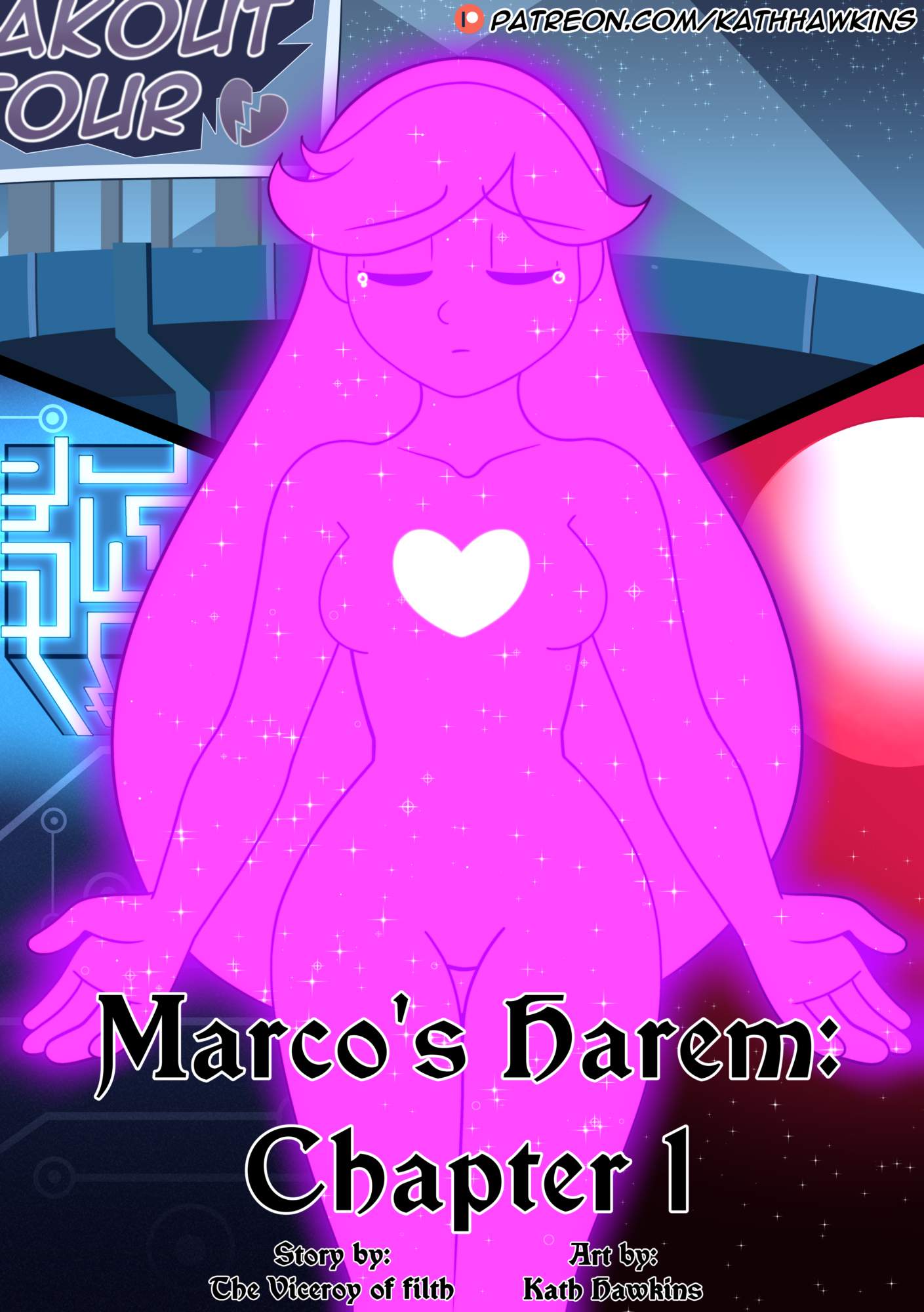 SureFap xxx porno Star Vs The Forces Of Evil - [Kath Hawkins] - Marco's Harem