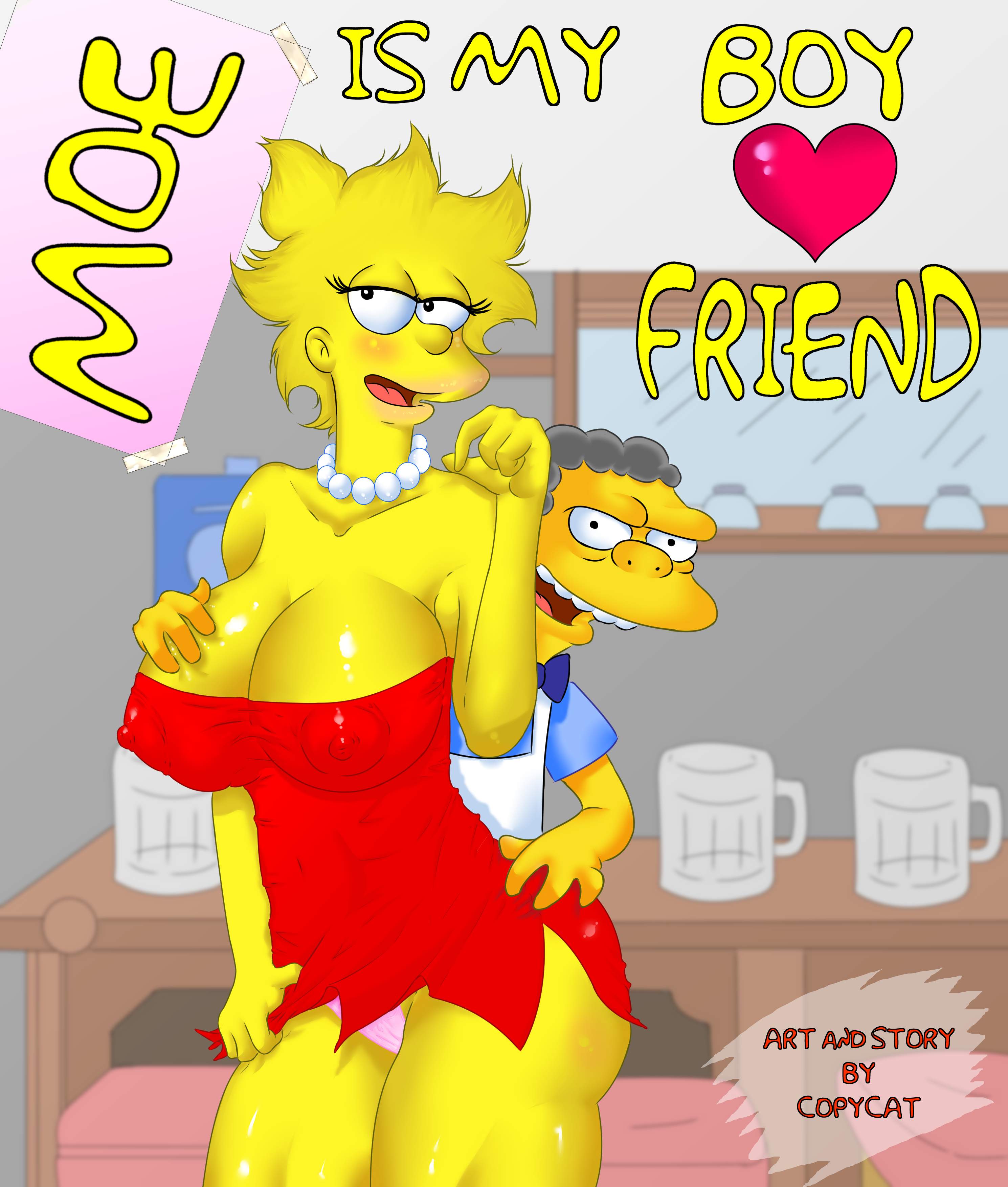 SureFap xxx porno The Simpsons - [CopyCatKomics] - Moe is My Boyfriend