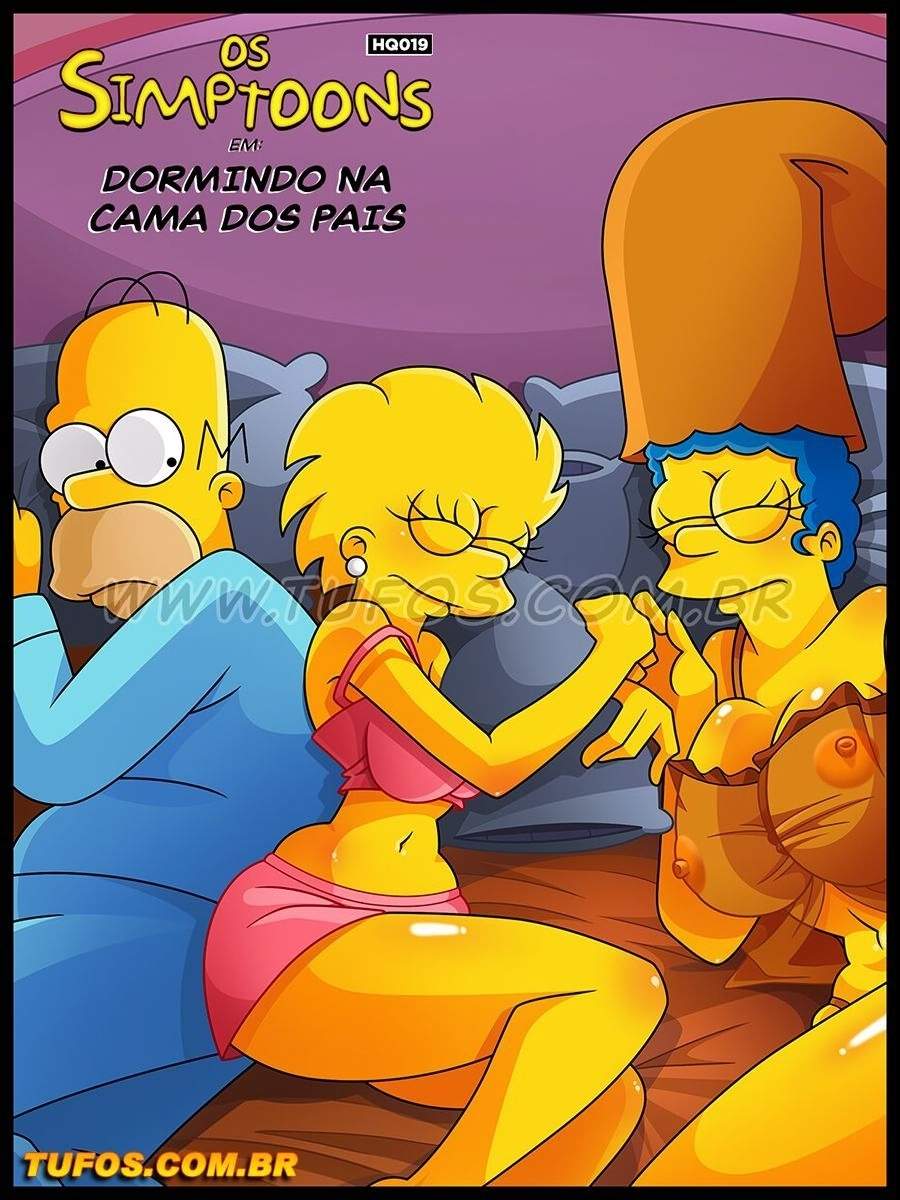 SureFap xxx porno The Simpsons - [Tufos][Croc] - Os Simptoons 019 - Dormindo Na Cama Dos Pais