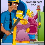The Simpsons - [Tufos][Croc] - Os Simptoons 034 - Levando Cacete Da Policia