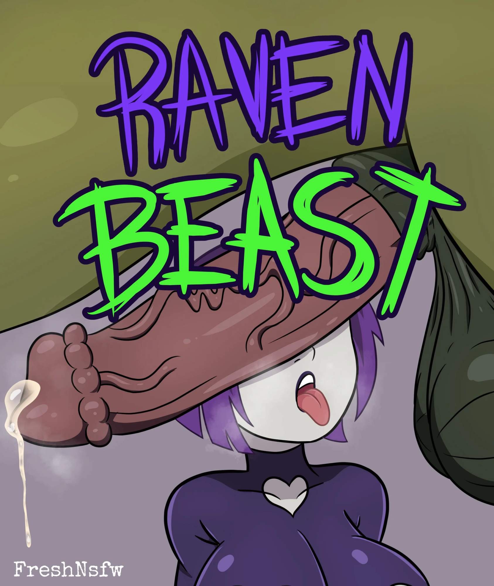 SureFap xxx porno The Teen Titans - [FreshNsfw] - Raven and the Beast