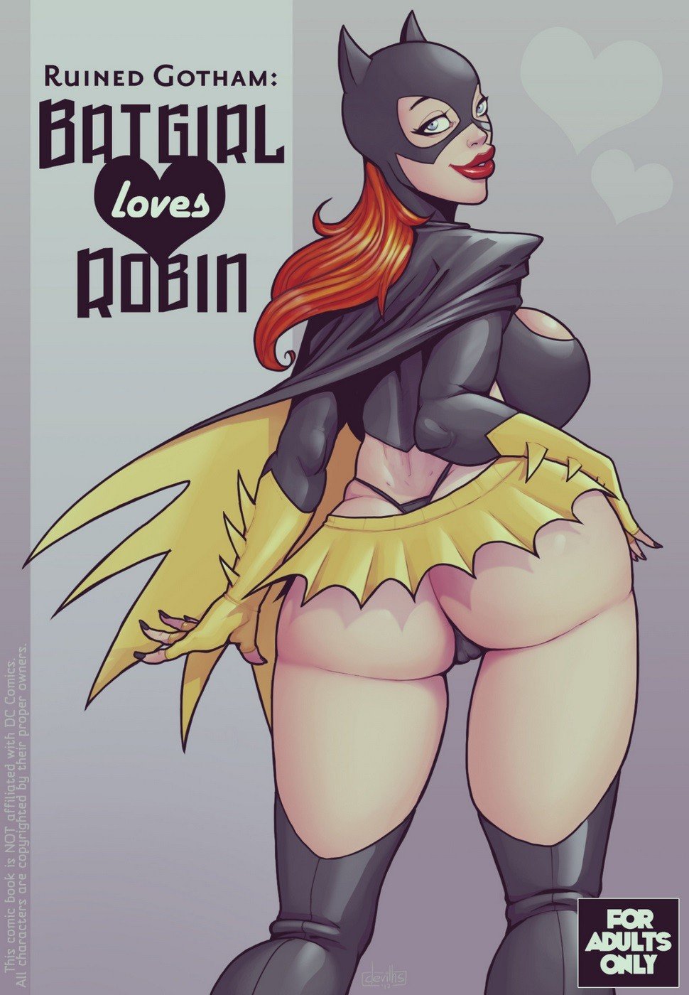 SureFap xxx porno Batman - [DevilHS] - Ruined Gotham - Batgirl Loves Robin  (25 color + 6 cut pages)