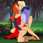 Crossover - [XL-Toons] - John Smith Fucking Jessica Rabbit In The Forest