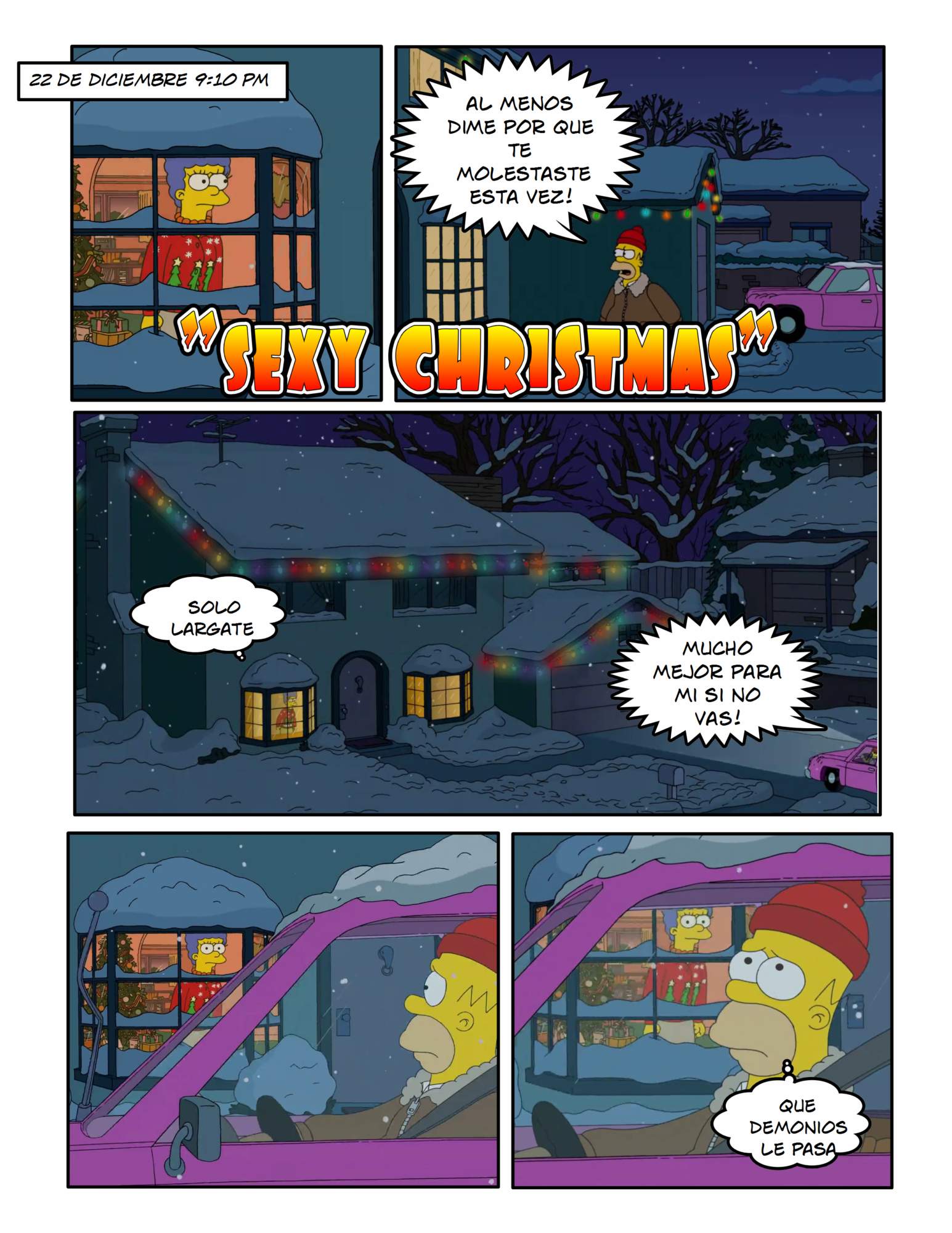 SureFap xxx porno The Simpsons - [ITooneaXXX] - Sexy Christmas - Part 1