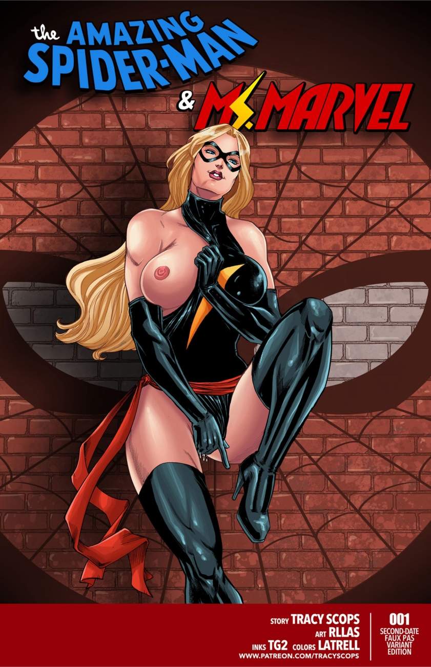 SureFap xxx porno Marvel Universe & Marvel Comics - [Tracy Scops] - The Amazing Spider-Man & Ms. Marvel