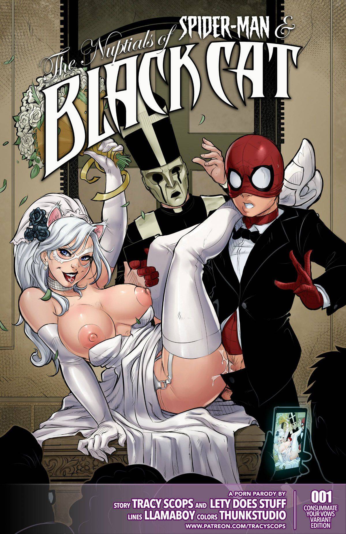 SureFap xxx porno Spider-Man - [Tracy Scops][Thunk Studio][LLamaboy] - The Nuptials of Spider-Man & Black Cat