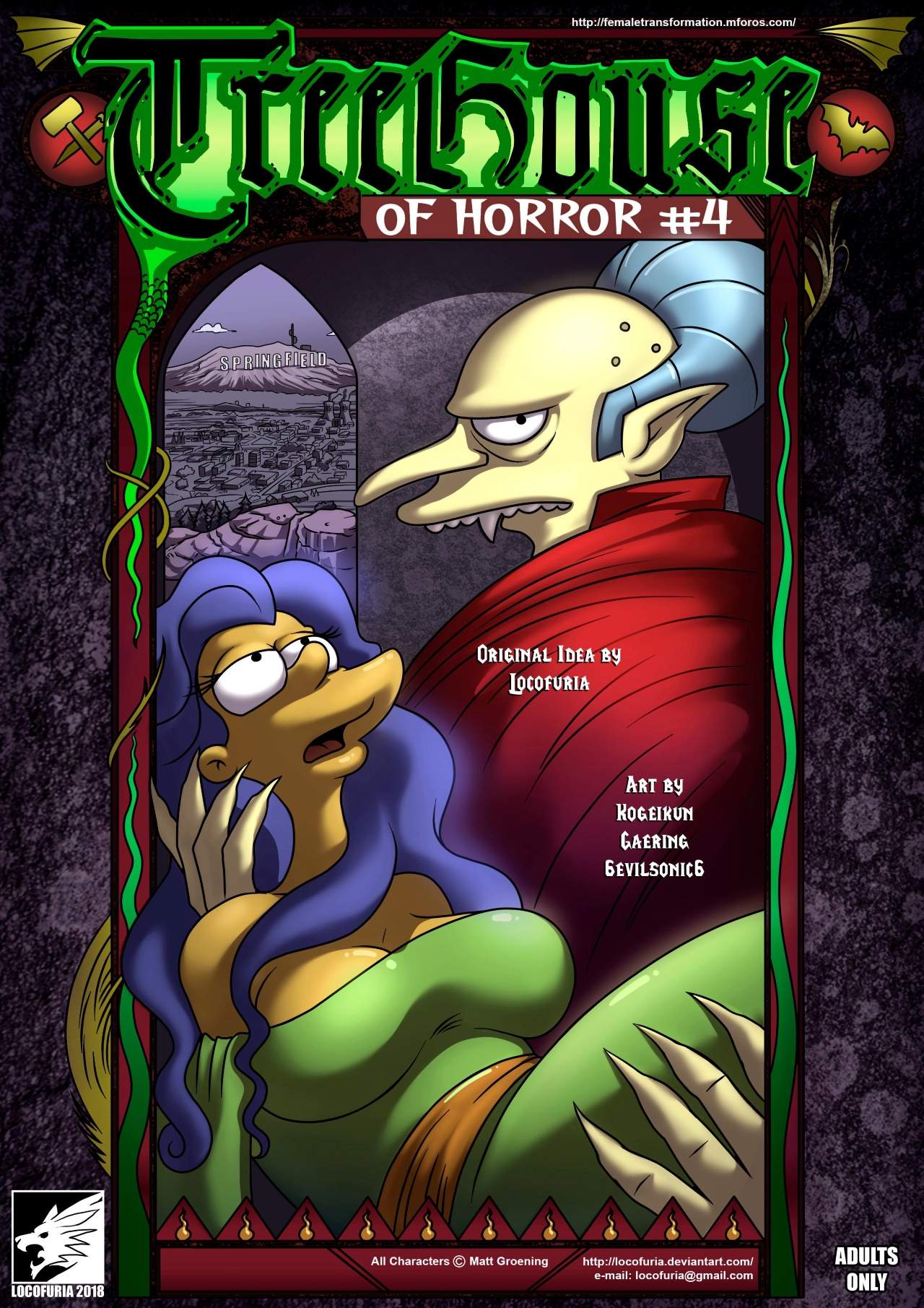 SureFap xxx porno The Simpsons - [Locofuria][Kogeikun] - Treehouse of Horror 4