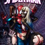 Spider-Man - [Tracy Scops][Sketch Lanza] - Venom Stalks Spider-Man